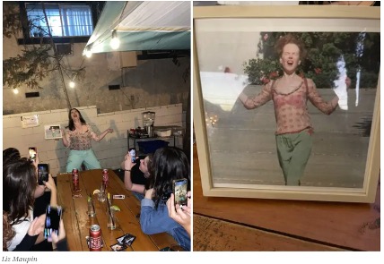 Divorce Joy. A woman has recreated an iconic Nicole Kidman photo from the day she got divorced from Tom Cruise.